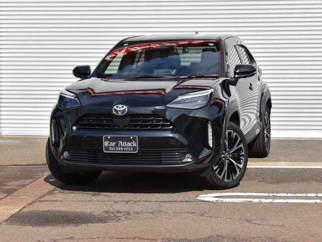 ヤリスクロス ハイブリッドZ 4WD 8インチディスプレイオーディオ ナビTV パノラミックビューモニター 前後ドラレコ セーフティセンス ワンオーナー車 寒冷地仕様 パワーシート クルーズコントロール ハーフレザーシート ETC(2枚目)