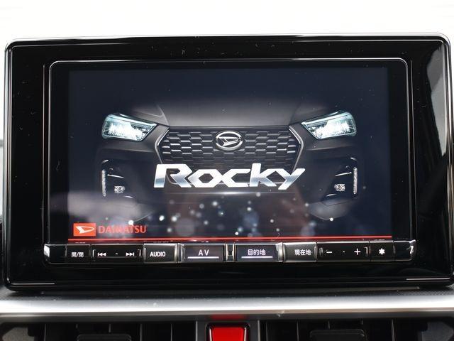 ロッキー プレミアムG 4WD ターボ 純正9インチナビTV パノラマM 2トーンカラー スマアシ ナビ連動ドラレコ レーダークルコン ハーフレザーシート LEDライト シーケンシャルターンランプ 社外アルミ ETC(4枚目)