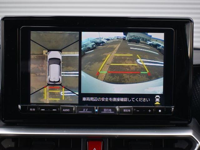 ロッキー プレミアムG 4WD ターボ 純正9インチナビTV パノラマM 2トーンカラー スマアシ ナビ連動ドラレコ レーダークルコン ハーフレザーシート LEDライト シーケンシャルターンランプ 社外アルミ ETC(6枚目)