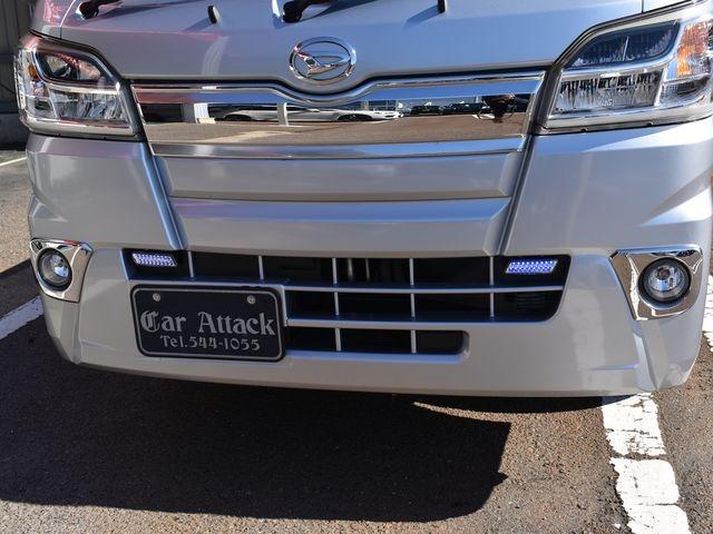 ハイゼットトラック エクストラ　４ＷＤ　オートマチック　メモリーナビ　フルセグＴＶ　Ｂｌｕｅｔｏｏｔｈ　キーレス　ＬＥＤライト　フォグランプ　ＥＴＣ　荷台ゴムマット　社外アルミ　メッキドアミラー　ワンオーナー車　マット　バイザー（32枚目）