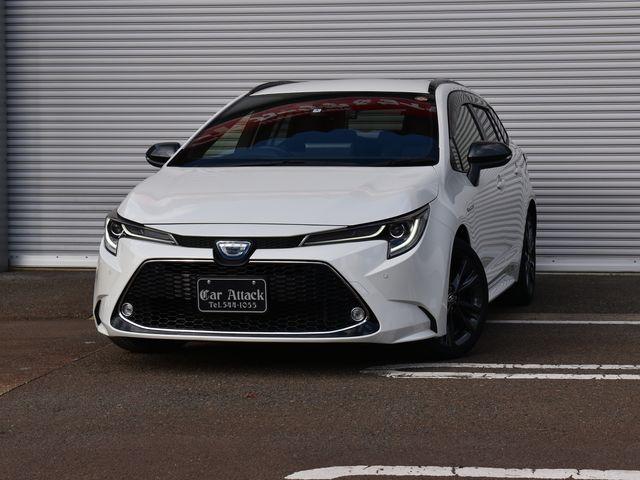 カローラツーリング ハイブリッド　ダブルバイビー　４ＷＤ　８インチディスプレイオーディオ　ＴＶ　Ｂカメラ　ドラレコ　セーフティセンス　レーダークルーズコントロール　ルーフレール　ＬＥＤライト　フォグランプ　ハーフレザーシート　ＥＴＣ　未使用品タイヤ（2枚目）