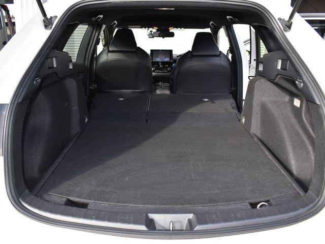 カローラツーリング ハイブリッド　ダブルバイビー　４ＷＤ　８インチディスプレイオーディオ　ＴＶ　Ｂカメラ　ドラレコ　セーフティセンス　レーダークルーズコントロール　ルーフレール　ＬＥＤライト　フォグランプ　ハーフレザーシート　ＥＴＣ　未使用品タイヤ（36枚目）