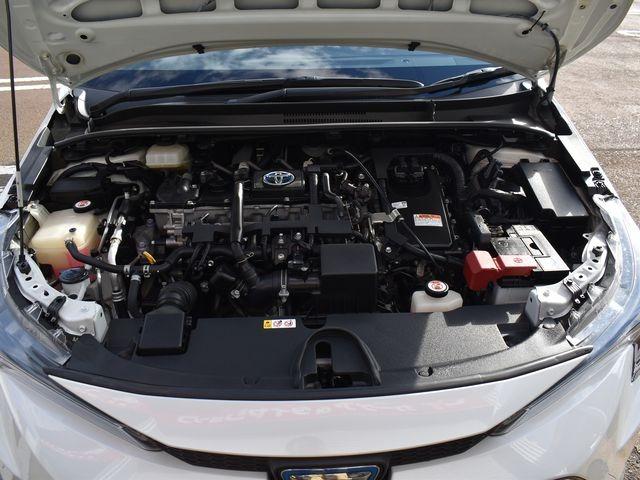 カローラツーリング ハイブリッド　ダブルバイビー　４ＷＤ　８インチディスプレイオーディオ　ＴＶ　Ｂカメラ　ドラレコ　セーフティセンス　レーダークルーズコントロール　ルーフレール　ＬＥＤライト　フォグランプ　ハーフレザーシート　ＥＴＣ　未使用品タイヤ（40枚目）