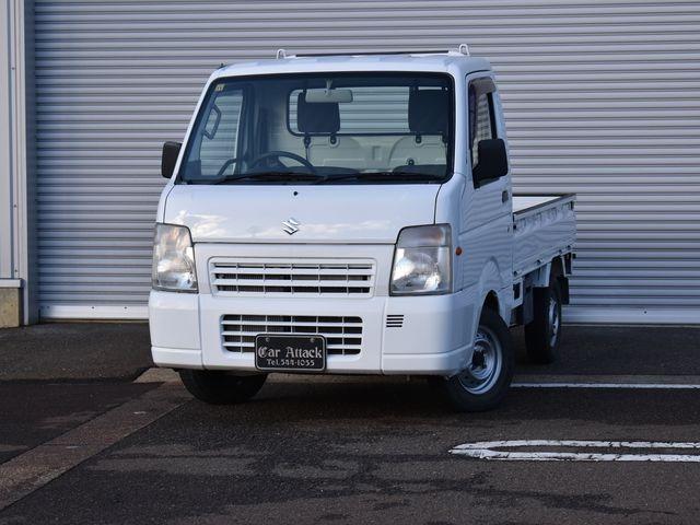 キャリイトラック FC農繁仕様 4WD 5速マニュアル ショートホイールベース ワンオーナー車 エアコン パワステ デフロック 荷台プロテクター ゲートチェーン 作業灯 ラジオ(2枚目)