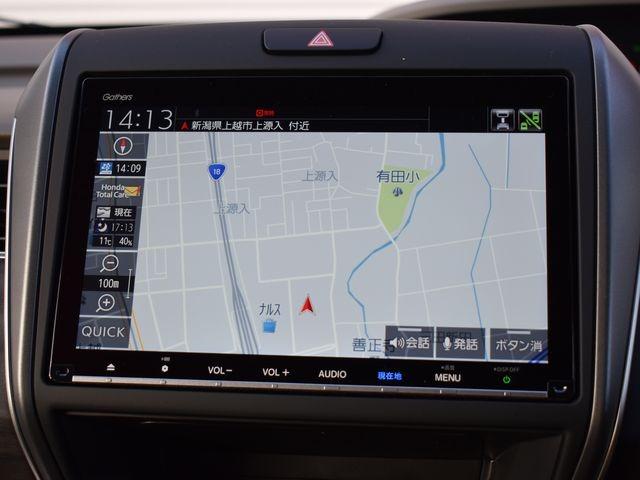 フリードハイブリッド ハイブリッド・G 4WD 9インチインターナビTV バックカメラ 前後ドラレコ ホンダセンシング 両側パワースライドドア LEDライト アルミホイール ハーフレザーシート シートヒーター ワンオーナー車 禁煙車(5枚目)