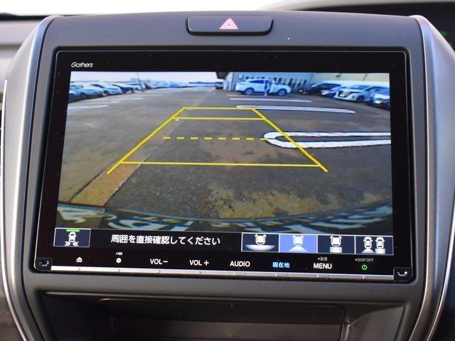 フリードハイブリッド ハイブリッド・G 4WD 9インチインターナビTV バックカメラ 前後ドラレコ ホンダセンシング 両側パワースライドドア LEDライト アルミホイール ハーフレザーシート シートヒーター ワンオーナー車 禁煙車(6枚目)