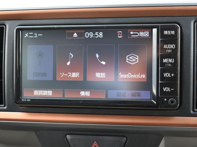 パッソ モーダ　Ｇパッケージ　４ＷＤ　純正メモリーナビＴＶ　Ｂカメラ　ドラレコ　スマートアシスト　ＬＥＤライト　フォグランプ　ＥＴＣ　アルミホイール　ハーフレザーシート　プッシュスタート　スマートキー　オートライト　オートエアコン（7枚目）