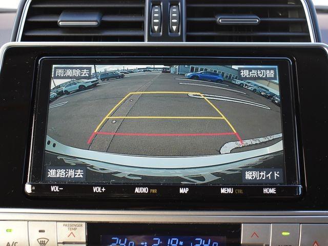 ランドクルーザープラド TX Lパッケージ 4WDディーゼルターボ 純正9インチナビTV バックカメラ 5人乗り ベージュ革シート セーフティセンス LEDライト ベンチレーション パワーシート 社外アルミ オープンカントリー ETC(10枚目)