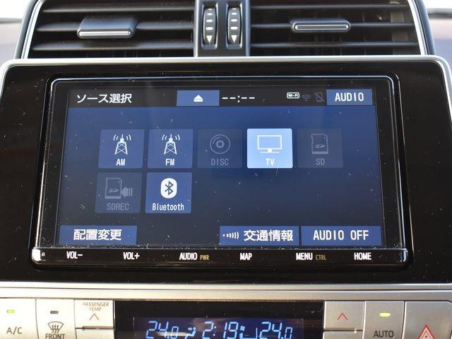 ランドクルーザープラド TX Lパッケージ 4WDディーゼルターボ 純正9インチナビTV バックカメラ 5人乗り ベージュ革シート セーフティセンス LEDライト ベンチレーション パワーシート 社外アルミ オープンカントリー ETC(11枚目)