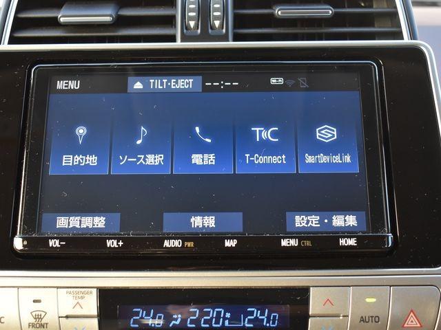 ランドクルーザープラド TX Lパッケージ 4WDディーゼルターボ 純正9インチナビTV バックカメラ 5人乗り ベージュ革シート セーフティセンス LEDライト ベンチレーション パワーシート 社外アルミ オープンカントリー ETC(12枚目)