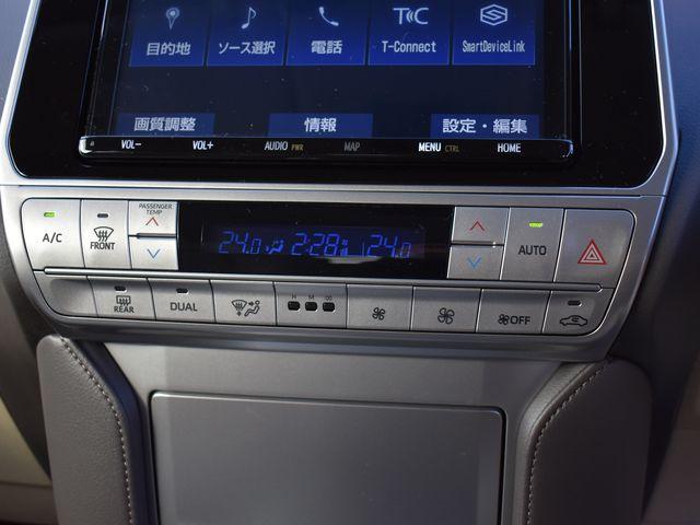 ランドクルーザープラド TX Lパッケージ 4WDディーゼルターボ 純正9インチナビTV バックカメラ 5人乗り ベージュ革シート セーフティセンス LEDライト ベンチレーション パワーシート 社外アルミ オープンカントリー ETC(27枚目)