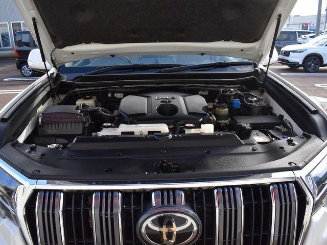 ランドクルーザープラド TX Lパッケージ 4WDディーゼルターボ 純正9インチナビTV バックカメラ 5人乗り ベージュ革シート セーフティセンス LEDライト ベンチレーション パワーシート 社外アルミ オープンカントリー ETC(47枚目)