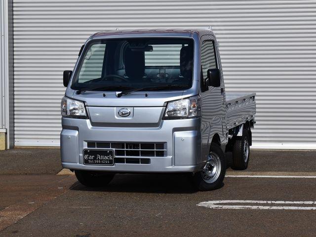 ハイゼットトラック スタンダード 農用スペシャル 4WD 届出済未使用車 5速マニュアル スマートアシスト 4枚リーフスプリング コーナーセンサー LED荷台作業灯 スーパーデフロック Wエアバック エアコン パワステ 純正ラジオ 純正ラバーマット(2枚目)