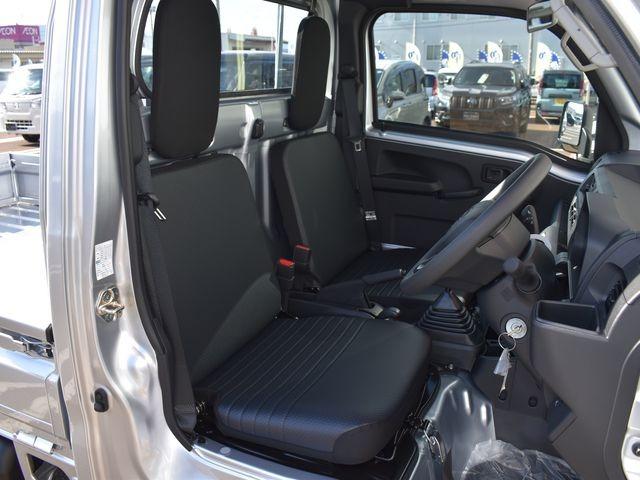 ハイゼットトラック スタンダード 農用スペシャル 4WD 届出済未使用車 5速マニュアル スマートアシスト 4枚リーフスプリング コーナーセンサー LED荷台作業灯 スーパーデフロック Wエアバック エアコン パワステ 純正ラジオ 純正ラバーマット(20枚目)