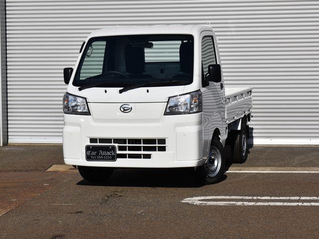 ハイゼットトラック スタンダード 農用スペシャル 4WD 届出済未使用車 5速マニュアル スマートアシスト 4枚リーフスプリング コーナーセンサー LED荷台作業灯 スーパーデフロック Wエアバック エアコン パワステ 純正ラジオ 純正ラバーマット(2枚目)