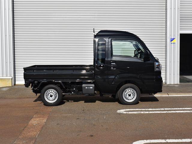 ハイゼットトラック ジャンボエクストラ 4WD 届出済未使用車 CVT 9インチスマホ連携ディスプレイオーディオ Bluetooth バックカメラ スマートアシスト カラーパック プッシュスタート LEDライト 電子制御式4WD 純正マット(4枚目)