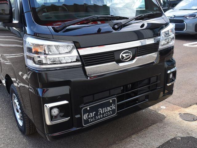 ハイゼットトラック ジャンボエクストラ 4WD 届出済未使用車 CVT 9インチスマホ連携ディスプレイオーディオ Bluetooth バックカメラ スマートアシスト カラーパック プッシュスタート LEDライト 電子制御式4WD 純正マット(33枚目)