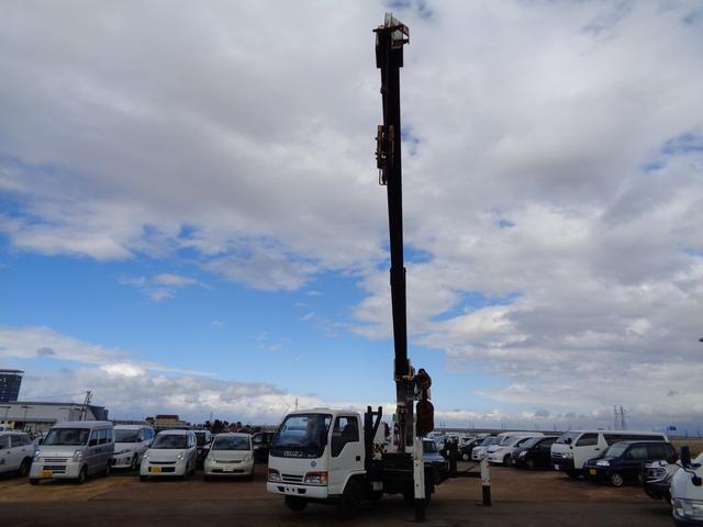 穴掘り建柱車 アイチ D502 ドリルオーガ付 エアコン(15枚目)