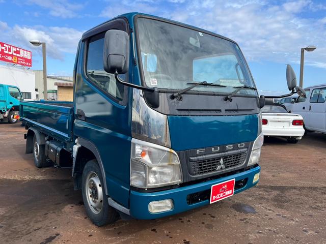 キャンターガッツ 　平　４ＷＤ　積載１５００ｋｇ　１０尺ボデー　ターボ　４Ｍ４２　ＰＤＧ－　荷台鉄板ばり　３次排ガスクリア　全塗装済み（4枚目）
