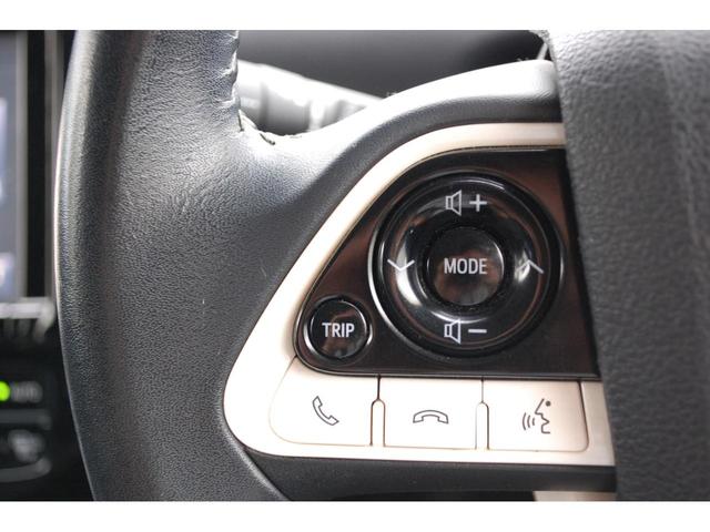 プリウス Ｓツーリングセレクション　４ＷＤ　モデリスタエアロ　純正９インチナビＴＶ　バックカメラ　ＥＴＣ　エンジンスターター　ブラックレザーシート　シートヒＨＴ　レーダークルーズ　ＬＥＤヘッド　バックフォグ　寒冷地仕様　ワンオーナー（24枚目）