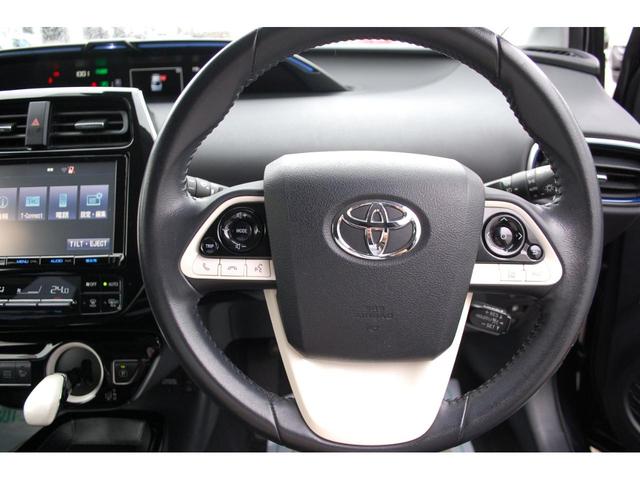 プリウス Ｓツーリングセレクション　４ＷＤ　モデリスタエアロ　純正９インチナビＴＶ　バックカメラ　ＥＴＣ　エンジンスターター　ブラックレザーシート　シートヒＨＴ　レーダークルーズ　ＬＥＤヘッド　バックフォグ　寒冷地仕様　ワンオーナー（25枚目）
