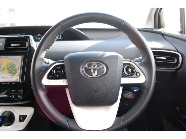 プリウス Ａ　４ＷＤ　純正９インチナビＴＶフルセグ　バックモニター　ＥＴＣ　レーダークルーズ　ＢＳＭ　ＨＵＤ　ＩＣＳ　パーキングアシスト　ＬＥＤヘッドライト＆オートハイビーム　フロント＆バックフォグ　中古冬タイヤ付（23枚目）