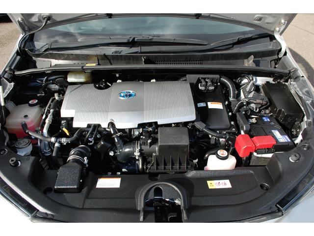 プリウス Ａ　４ＷＤ　純正９インチナビＴＶフルセグ　バックモニター　ＥＴＣ　レーダークルーズ　ＢＳＭ　ＨＵＤ　ＩＣＳ　パーキングアシスト　ＬＥＤヘッドライト＆オートハイビーム　フロント＆バックフォグ　中古冬タイヤ付（32枚目）