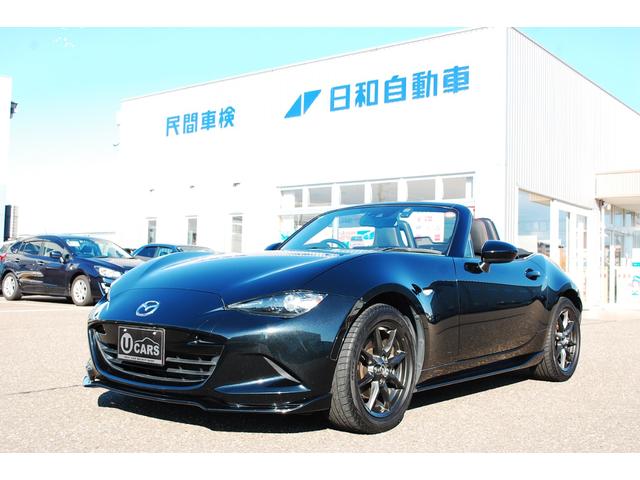 ロードスター ＲＳ　６ＭＴ　ナビＴＶフルセグ　ＥＴＣ　シートＨＴ　ＲＥＣＡＲＯアルカンターラコンビシート　ＢＯＳＥスピーカー　ＢＩＬＳＴＥＩＮ製ダンパー　社外マフラー　純正１６インチアルミ　ＬＥＤヘッド　プッシュスタート（8枚目）