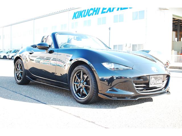 ロードスター ＲＳ　６ＭＴ　ナビＴＶフルセグ　ＥＴＣ　シートＨＴ　ＲＥＣＡＲＯアルカンターラコンビシート　ＢＯＳＥスピーカー　ＢＩＬＳＴＥＩＮ製ダンパー　社外マフラー　純正１６インチアルミ　ＬＥＤヘッド　プッシュスタート（9枚目）