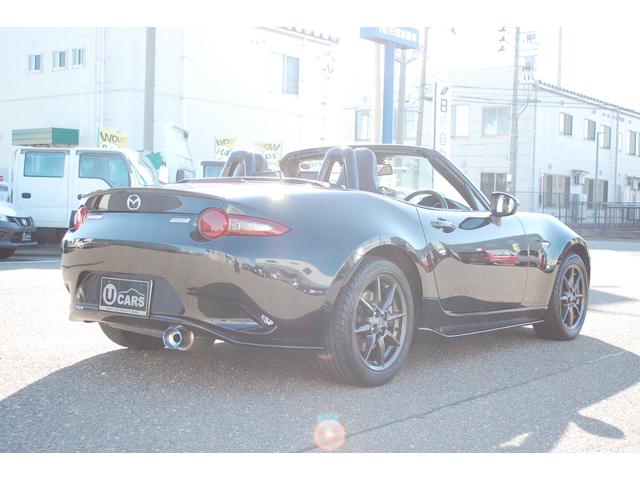 ロードスター ＲＳ　６ＭＴ　ナビＴＶフルセグ　ＥＴＣ　シートＨＴ　ＲＥＣＡＲＯアルカンターラコンビシート　ＢＯＳＥスピーカー　ＢＩＬＳＴＥＩＮ製ダンパー　社外マフラー　純正１６インチアルミ　ＬＥＤヘッド　プッシュスタート（10枚目）