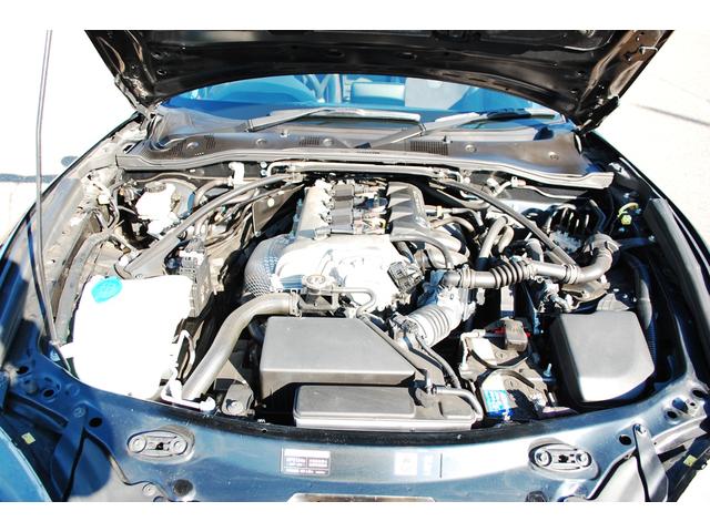 ロードスター ＲＳ　６ＭＴ　ナビＴＶフルセグ　ＥＴＣ　シートＨＴ　ＲＥＣＡＲＯアルカンターラコンビシート　ＢＯＳＥスピーカー　ＢＩＬＳＴＥＩＮ製ダンパー　社外マフラー　純正１６インチアルミ　ＬＥＤヘッド　プッシュスタート（33枚目）