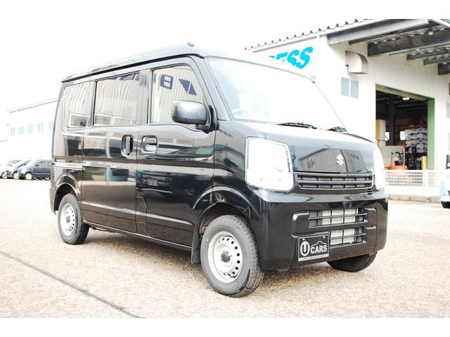 エブリイ ＰＡリミテッド　エアコン　パワステ　パワーウィンドウ　パートタイム４ＷＤ　ＡＴ　キーレス　ワンオーナー　アイドリングストップ　最大積載３５０ｋｇ（9枚目）