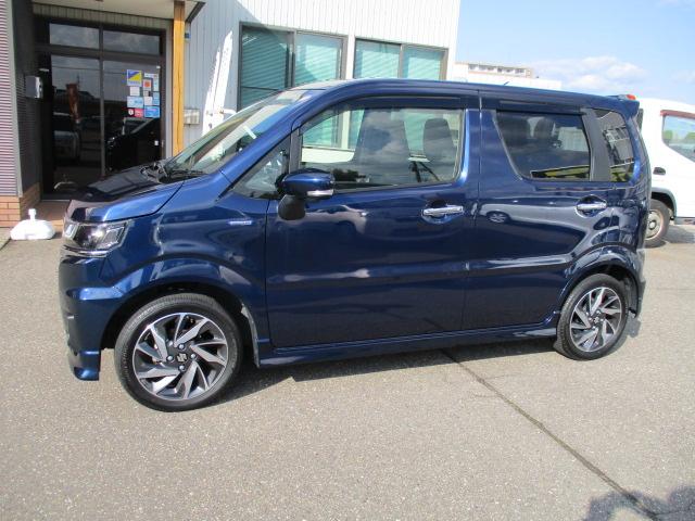 ワゴンRカスタムZ ハイブリッドZX 全方位モニター ストラーダ10インチフローティングナビ アップグレードパッケージ(6枚目)