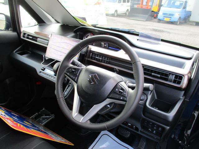 ワゴンRカスタムZ ハイブリッドZX 全方位モニター ストラーダ10インチフローティングナビ アップグレードパッケージ(12枚目)