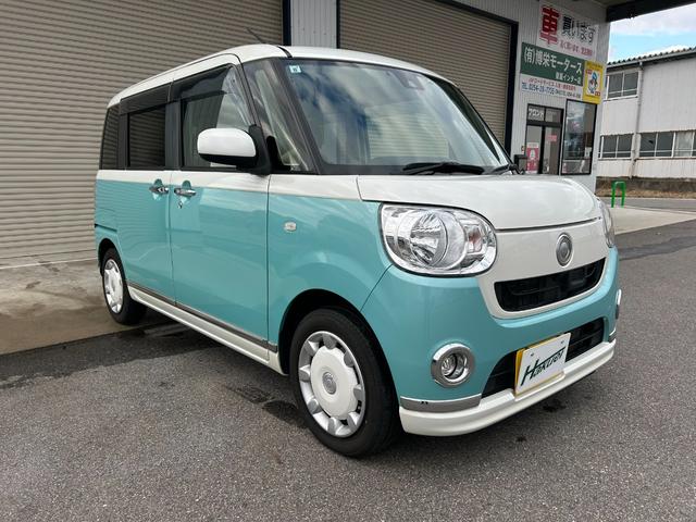 ムーヴキャンバス Ｘリミテッドメイクアップ　ＳＡＩＩ　●ツートンカラー●両側パワースライドドア●前後ドライブレコーダー●ＥＴＣ●社外ナビ●フルセグ●バックカメラ●Ｂｌｕｅｔｏｏｔｈ（8枚目）