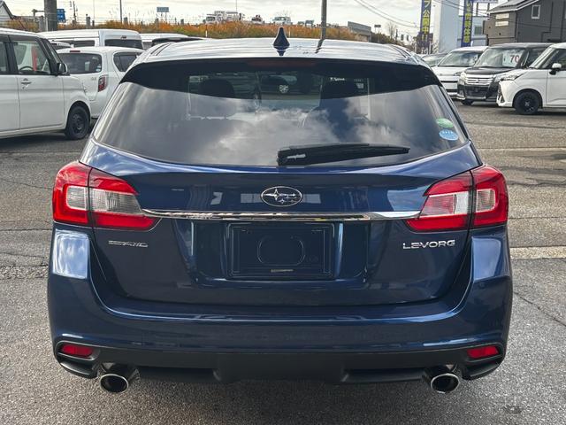 レヴォーグ １．６ＧＴアイサイト　４ＷＤ　ターボ　ナビＴＶ　ＢＴ　衝突被害軽減ブレーキ　Ｆスポイラー　ＥＴＣ　スマートキー　オートライト　オートＡＣ　クルコン　パドルシフト　レーンキープ　ＴＲＣ　１７アルミ　Ｂカメラ　プッシュスタート（4枚目）