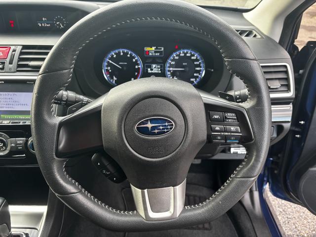 レヴォーグ １．６ＧＴアイサイト　４ＷＤ　ターボ　ナビＴＶ　ＢＴ　衝突被害軽減ブレーキ　Ｆスポイラー　ＥＴＣ　スマートキー　オートライト　オートＡＣ　クルコン　パドルシフト　レーンキープ　ＴＲＣ　１７アルミ　Ｂカメラ　プッシュスタート（45枚目）