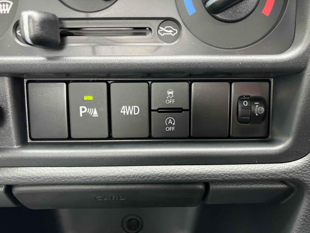 キャリイトラック 　４ＷＤ　軽トラック　ＭＴ　クリアランスソナー　アイドリングストップ　ＥＳＣ　エアコン　パワーウィンドウ　運転席エアバッグ　助手席エアバッグ（6枚目）