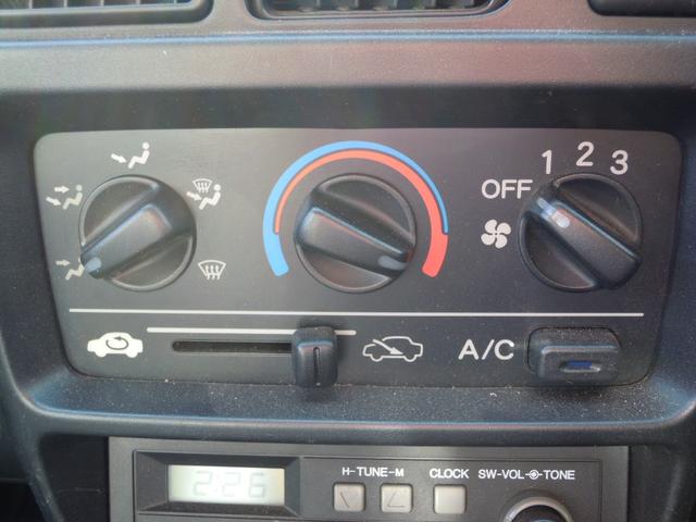 アクティトラック SDX 4WD 5M/T 走行距離4.3万Km 車検整備付き スタッドレスタイヤホイールセット付き ヘッドライトレベライザー シュガーソケット パワステ(7枚目)