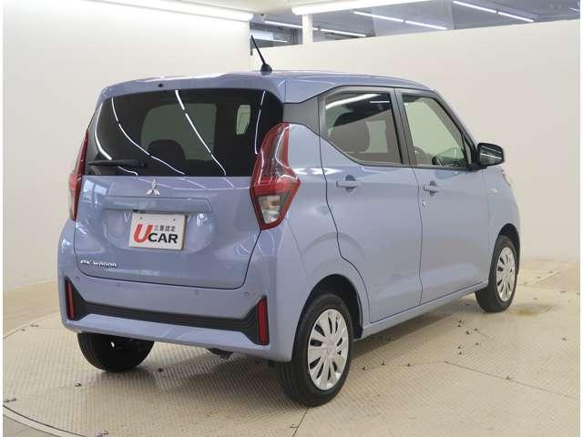 eKワゴン M バックカメラ ETC 社有車UP 禁煙車 アクセル踏み間違い防止装置 レーンキープアシスト 衝突被害軽減ブレーキ 横滑り防止装置(4枚目)