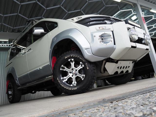 デリカD:5 D パワーパッケージ 4WD 9インチナビ 後席M ボディリフト 両側Pスラ MKW16AW 社外ボンネット サブバッテリー FFヒーター 社外マフラー ルーフラック JAOSリアラダー シートヒーター コーナーセンサー(25枚目)