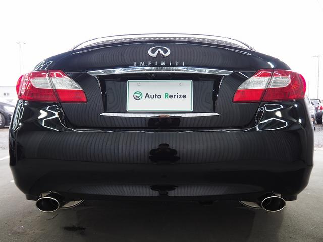 フーガ ３７０ＧＴ　タイプＳ　メーカーＨＤＤナビ　黒革　ＢＯＳＥ　ＢＬＩＴＺ車高調　柿本マフラー　２０ＡＷ　エアシート　シートヒーター　オットマン　Ｐシート　ＨＩＤ　ＬＥＤフォグ　ＥＴＣ　Ｂカメラ　地デジ　パドルシフト　クルコン（4枚目）