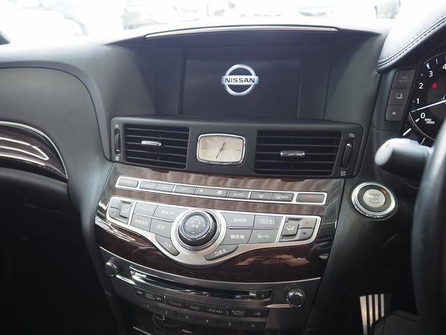 フーガ ３７０ＧＴ　タイプＳ　メーカーＨＤＤナビ　黒革　ＢＯＳＥ　ＢＬＩＴＺ車高調　柿本マフラー　２０ＡＷ　エアシート　シートヒーター　オットマン　Ｐシート　ＨＩＤ　ＬＥＤフォグ　ＥＴＣ　Ｂカメラ　地デジ　パドルシフト　クルコン（15枚目）