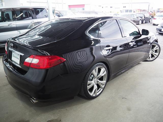 フーガ ３７０ＧＴ　タイプＳ　メーカーＨＤＤナビ　黒革　ＢＯＳＥ　ＢＬＩＴＺ車高調　柿本マフラー　２０ＡＷ　エアシート　シートヒーター　オットマン　Ｐシート　ＨＩＤ　ＬＥＤフォグ　ＥＴＣ　Ｂカメラ　地デジ　パドルシフト　クルコン（28枚目）