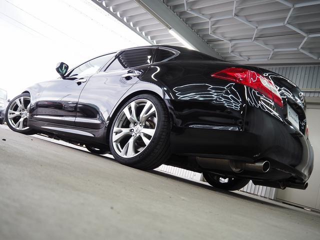 フーガ ３７０ＧＴ　タイプＳ　メーカーＨＤＤナビ　黒革　ＢＯＳＥ　ＢＬＩＴＺ車高調　柿本マフラー　２０ＡＷ　エアシート　シートヒーター　オットマン　Ｐシート　ＨＩＤ　ＬＥＤフォグ　ＥＴＣ　Ｂカメラ　地デジ　パドルシフト　クルコン（30枚目）