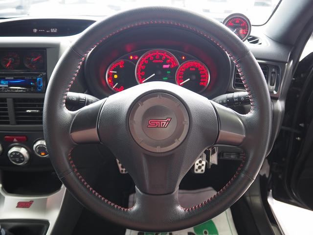 インプレッサ WRX STi スペックC 4WD OPレカロシート 6MT ゴールド塗装ブレンボ STi4本出しマフラー STiタワーバー Fドラレコ WedsSport18AW HID フォグ キーレス SI-DRIVE 追加メーター(17枚目)