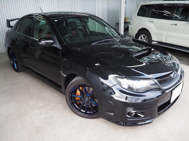 インプレッサ WRX STi スペックC 4WD OPレカロシート 6MT ゴールド塗装ブレンボ STi4本出しマフラー STiタワーバー Fドラレコ WedsSport18AW HID フォグ キーレス SI-DRIVE 追加メーター(24枚目)