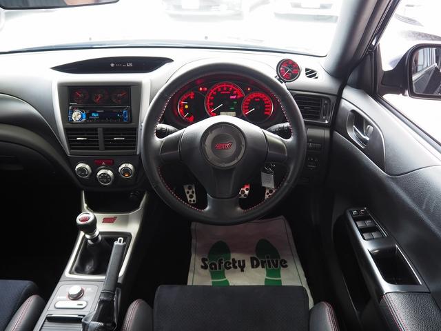 インプレッサ WRX STi スペックC 4WD OPレカロシート 6MT ゴールド塗装ブレンボ STi4本出しマフラー STiタワーバー Fドラレコ WedsSport18AW HID フォグ キーレス SI-DRIVE 追加メーター(50枚目)