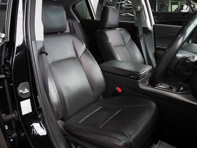 レジェンド ベースグレード　４ＷＤ　メーカーＨＤＤナビ　黒革　ＳＲ　ＫＲＥＬＬ　エアシート　シートヒーター　ＲＳ－Ｒ車高調　エイムゲイン２０ＡＷ　ＨＵＤ　ＢＳＭ　ＡＣＣ　ＣＭＢＳ　車線維持　路外逸脱　全周囲Ｍ　ＬＥＤヘッドライト（8枚目）