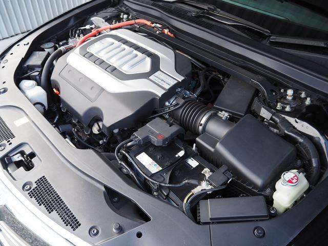 レジェンド ベースグレード　４ＷＤ　メーカーＨＤＤナビ　黒革　ＳＲ　ＫＲＥＬＬ　エアシート　シートヒーター　ＲＳ－Ｒ車高調　エイムゲイン２０ＡＷ　ＨＵＤ　ＢＳＭ　ＡＣＣ　ＣＭＢＳ　車線維持　路外逸脱　全周囲Ｍ　ＬＥＤヘッドライト（20枚目）